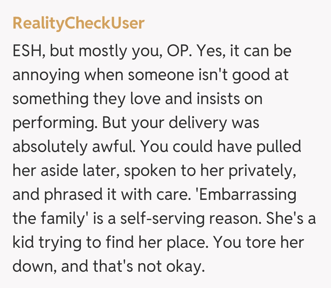 Comentariu de la RealityCheckUser