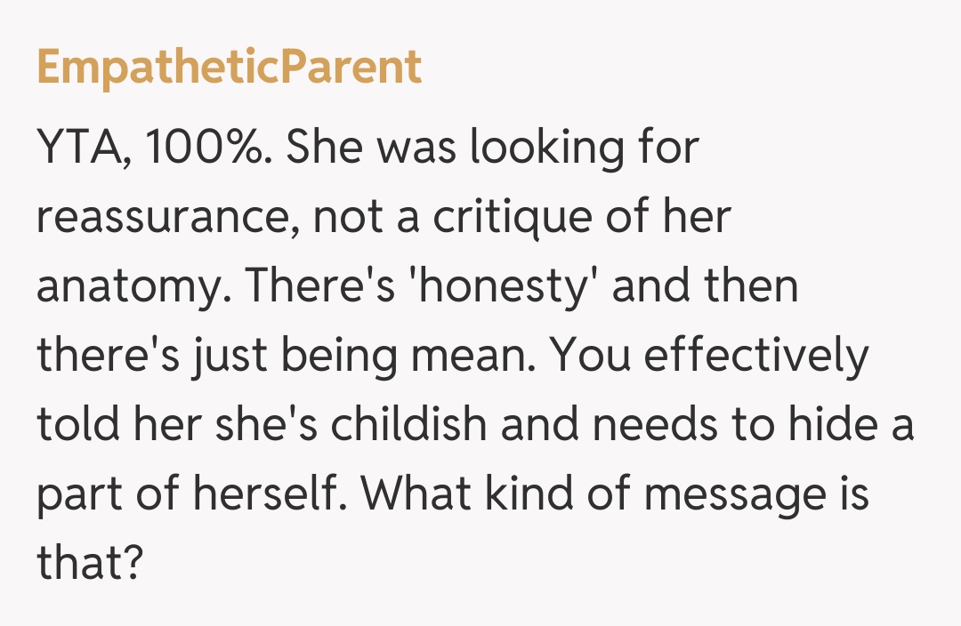 Comentariu de la EmpatheticParent