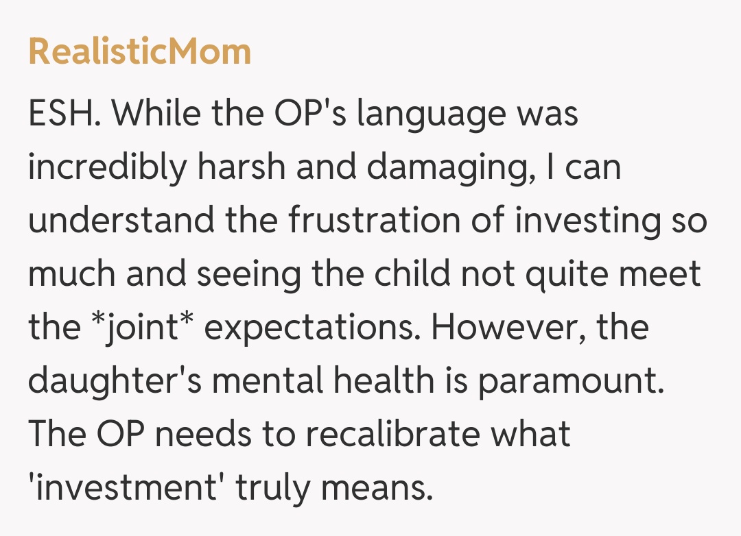 Comentariu de la RealisticMom