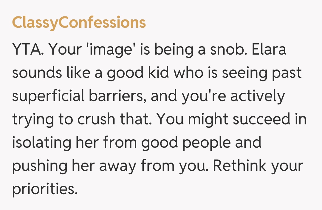 Comentariu de la ClassyConfessions