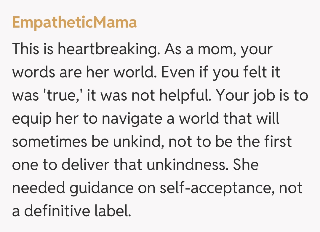 Comentariu de la EmpatheticMama