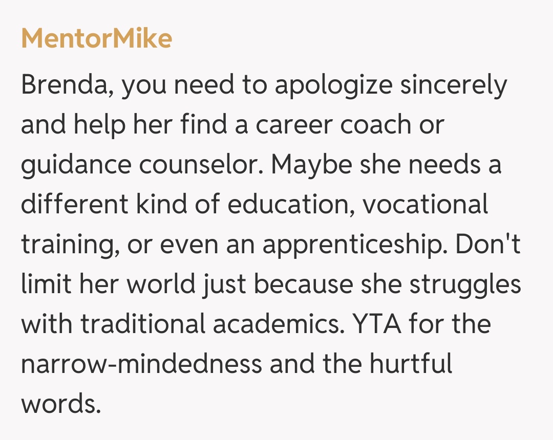 Comentariu de la MentorMike