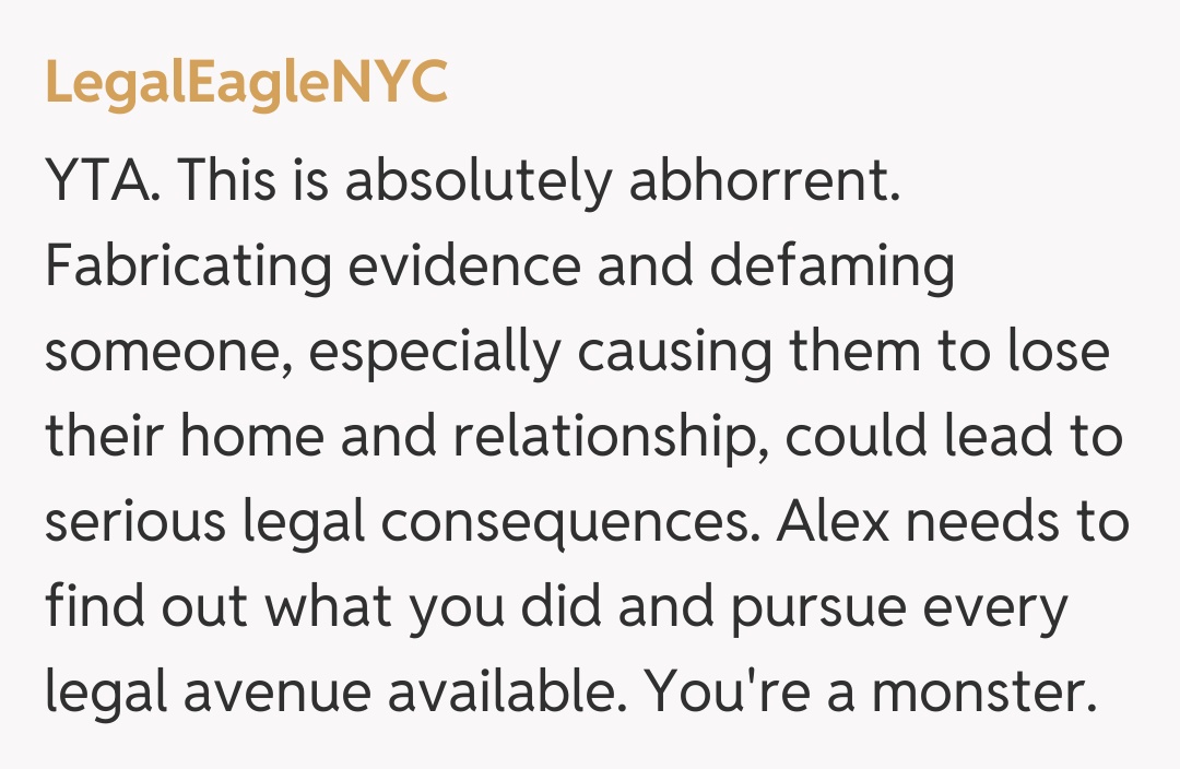 Comentariu de la LegalEagleNYC