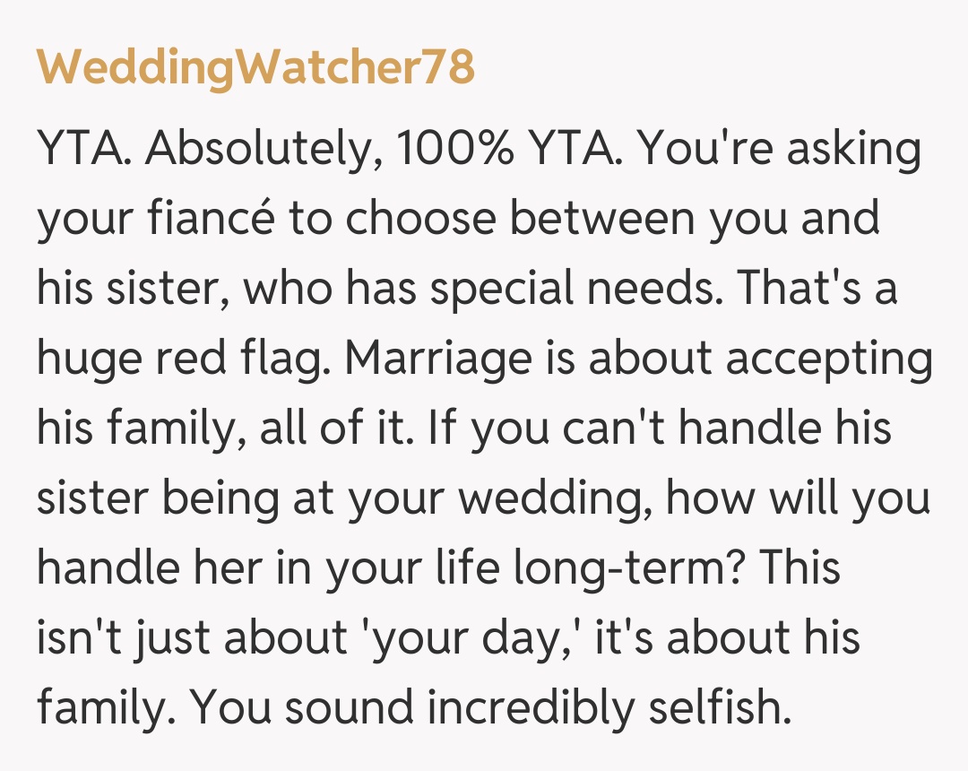 Comentariu de la WeddingWatcher78