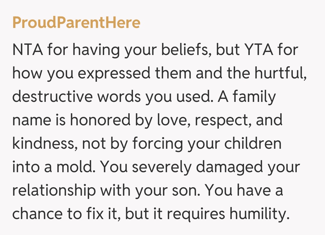 Comentariu de la ProudParentHere