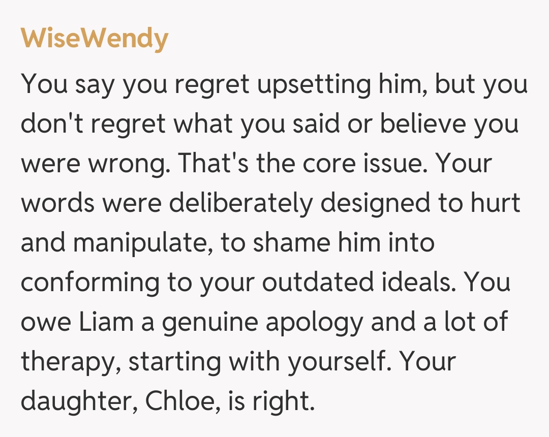 Comentariu de la WiseWendy