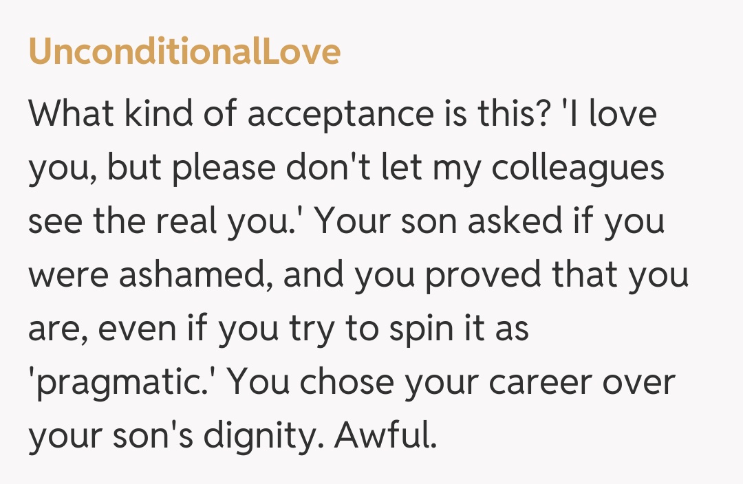 Comentariu de la UnconditionalLove