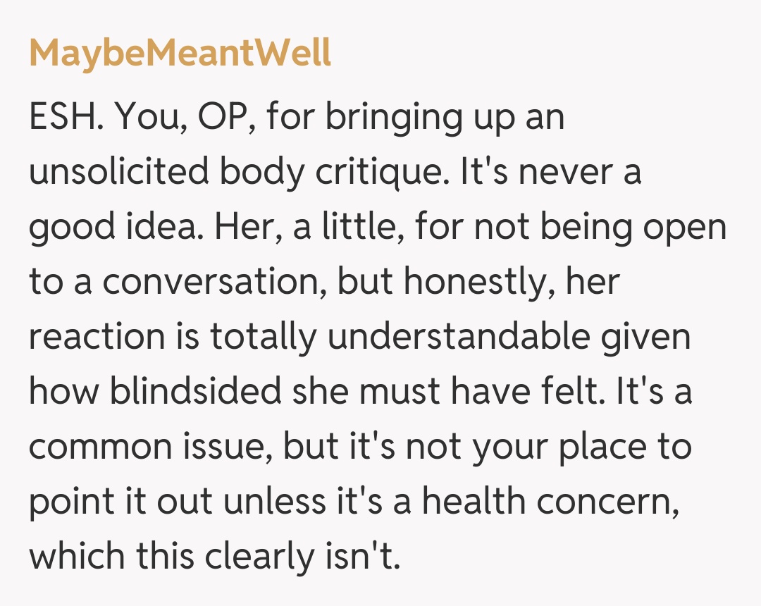 Comentariu de la MaybeMeantWell