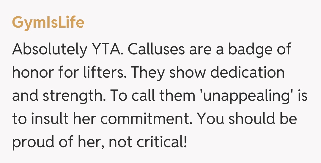 Comentariu de la GymIsLife