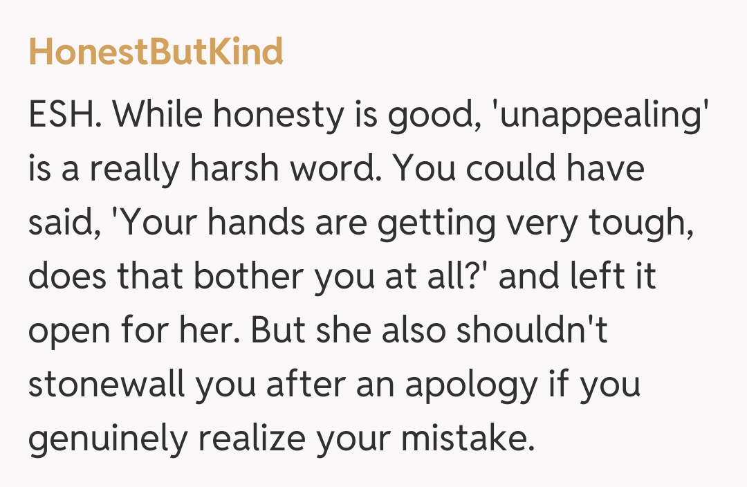 Comentariu de la HonestButKind