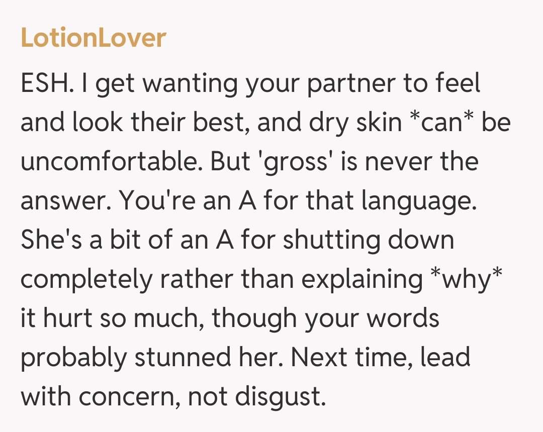 Comentariu de la LotionLover