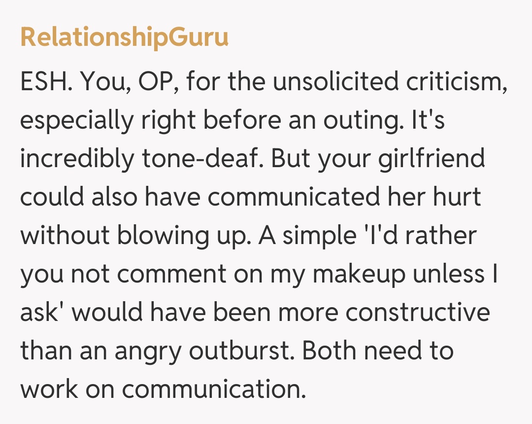 Comentariu de la RelationshipGuru