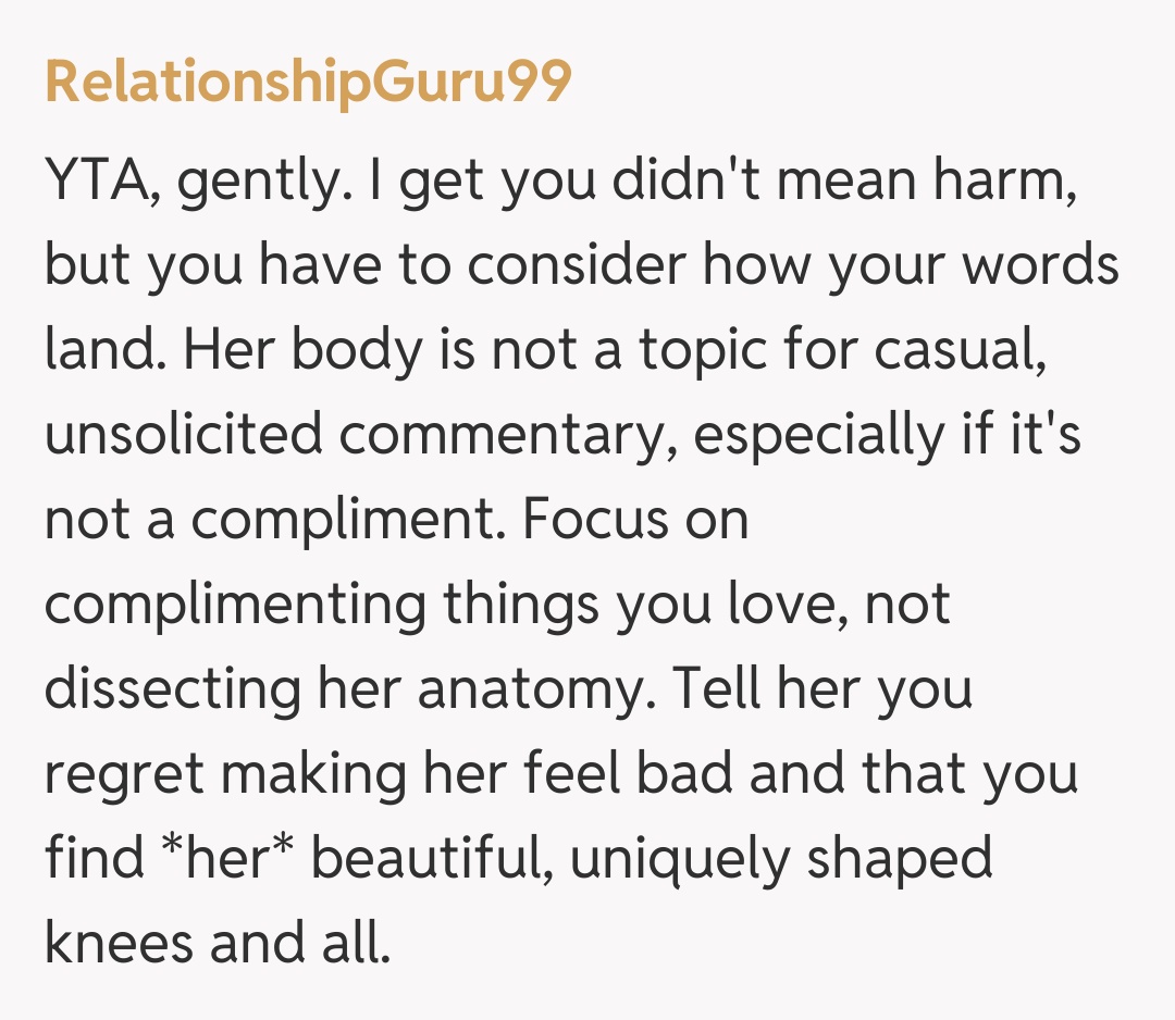 Comentariu de la RelationshipGuru99