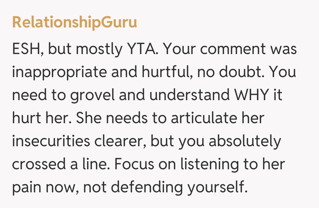 Comentariu de la RelationshipGuru