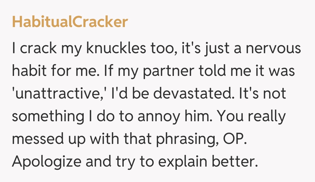 Comentariu de la HabitualCracker