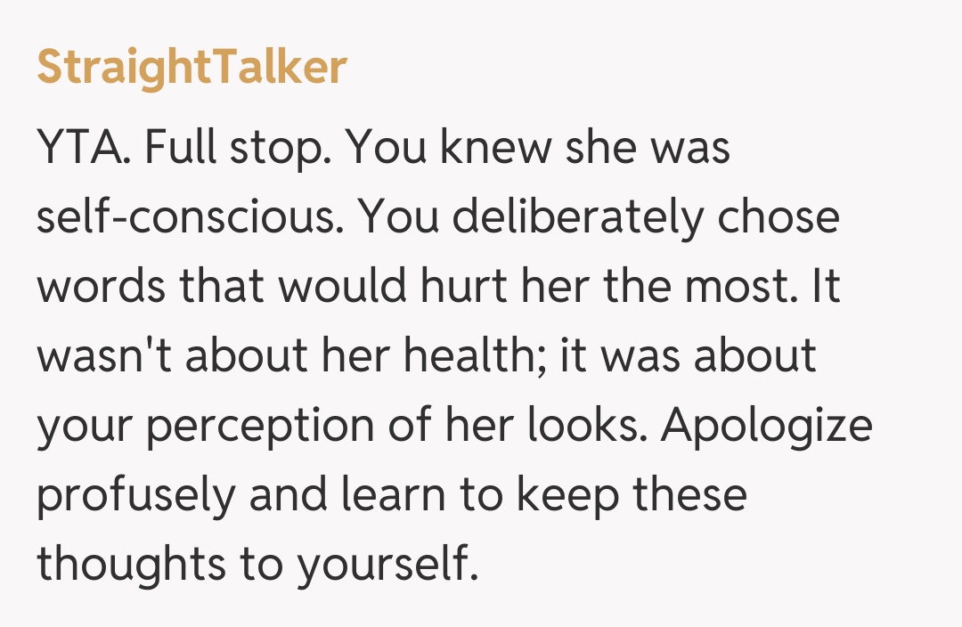 Comentariu de la StraightTalker