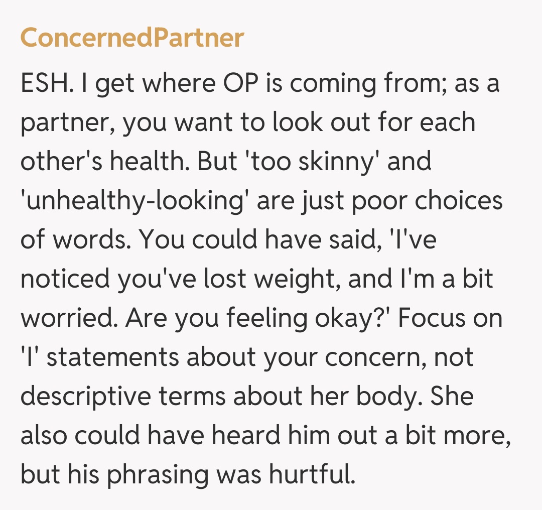 Comentariu de la ConcernedPartner