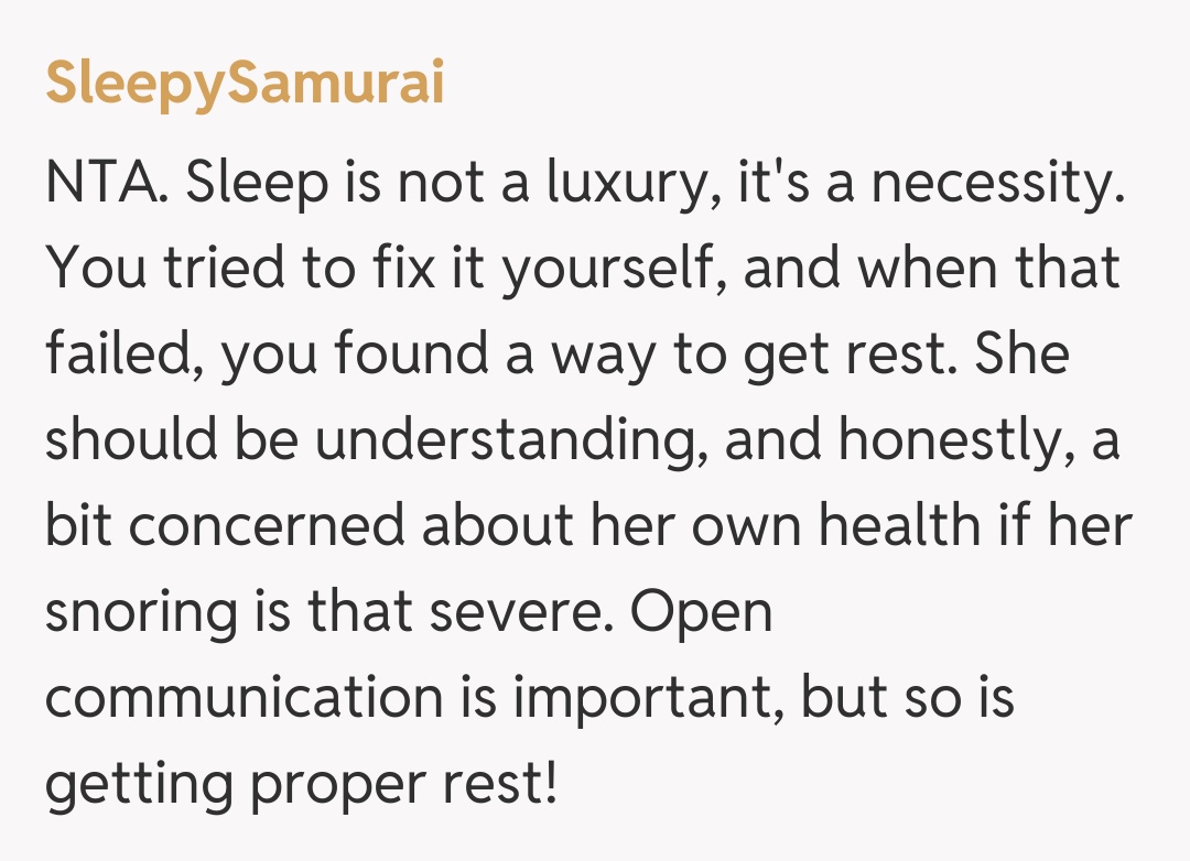 Comentariu de la SleepySamurai
