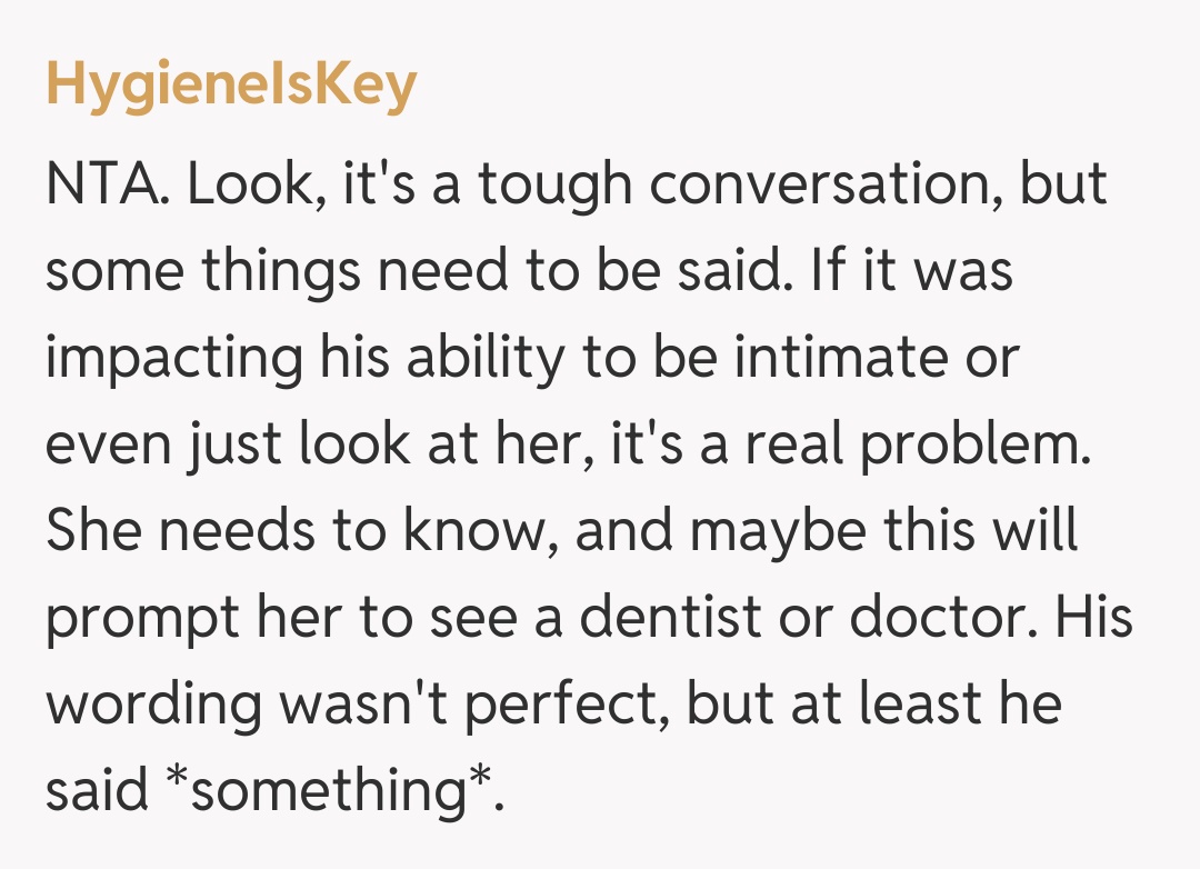 Comentariu de la HygieneIsKey