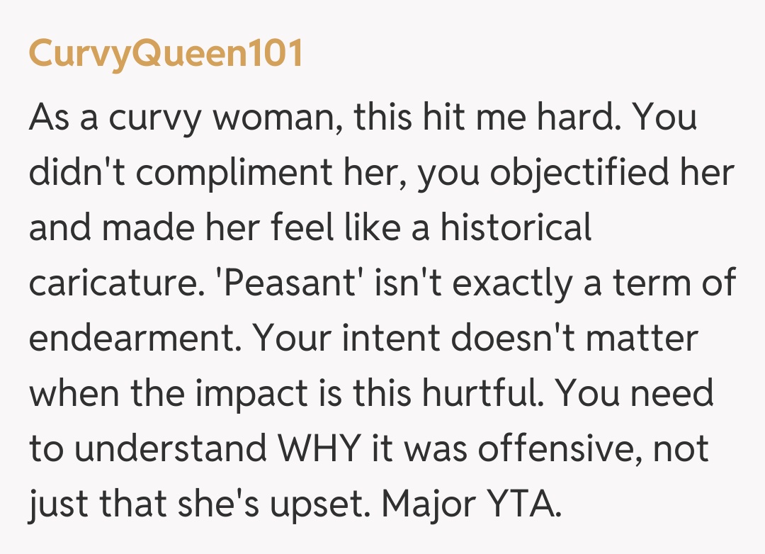 Comentariu de la CurvyQueen101