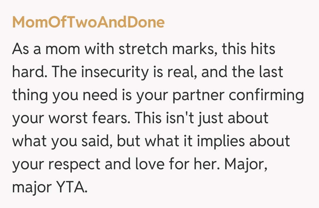 Comentariu de la MomOfTwoAndDone