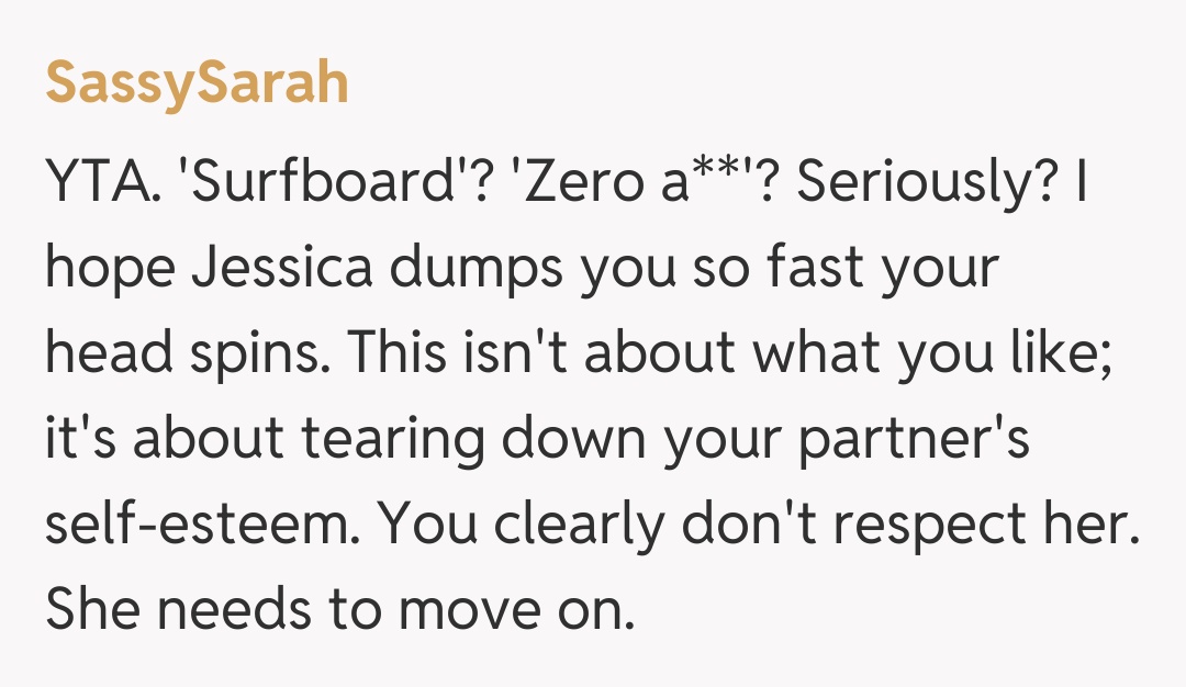 Comentariu de la SassySarah