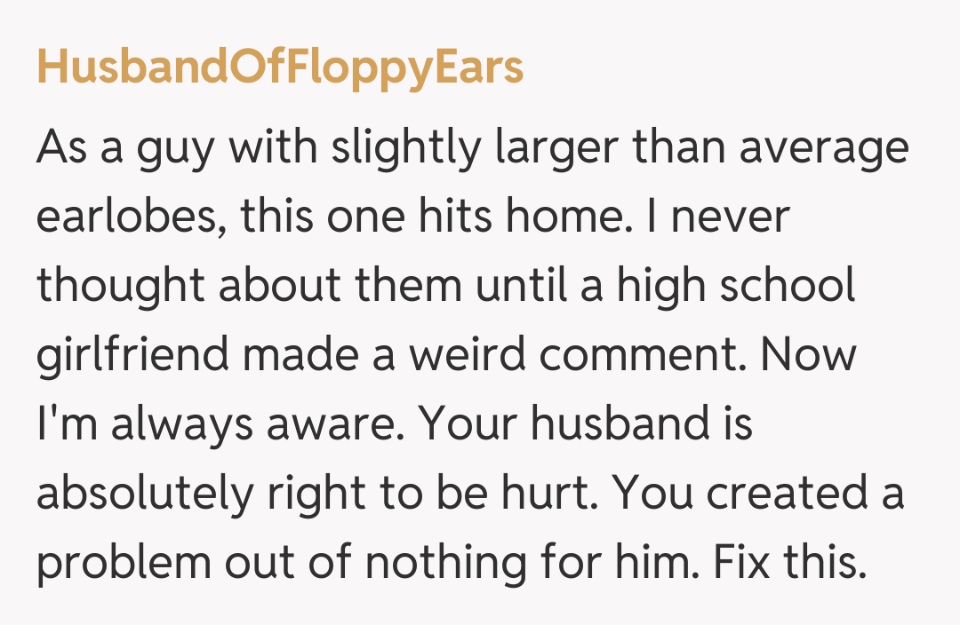 Comentariu de la HusbandOfFloppyEars