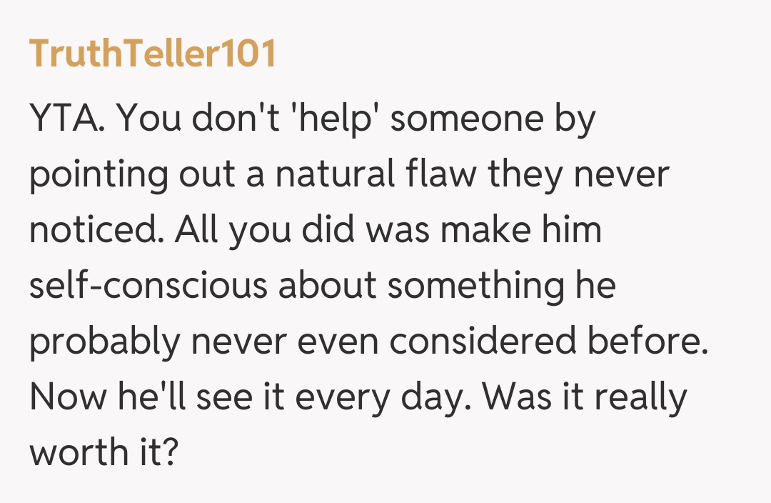 Comentariu de la TruthTeller101