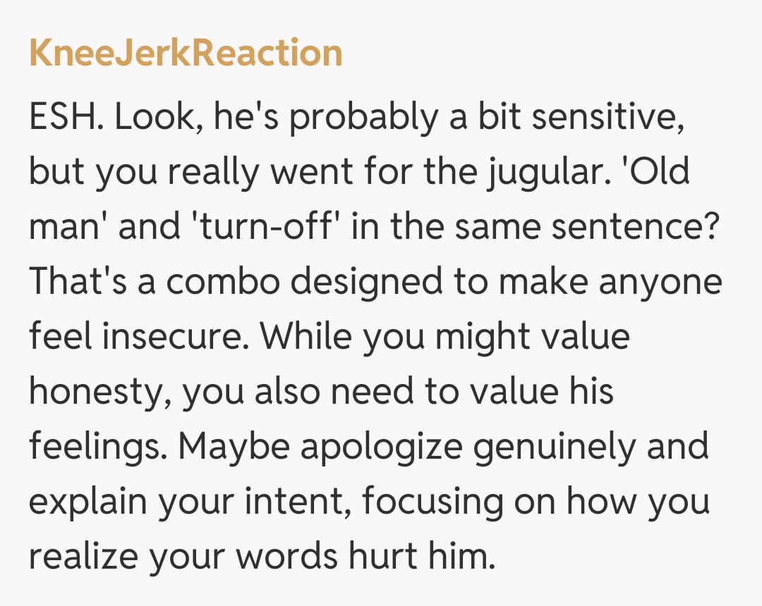 Comentariu de la KneeJerkReaction