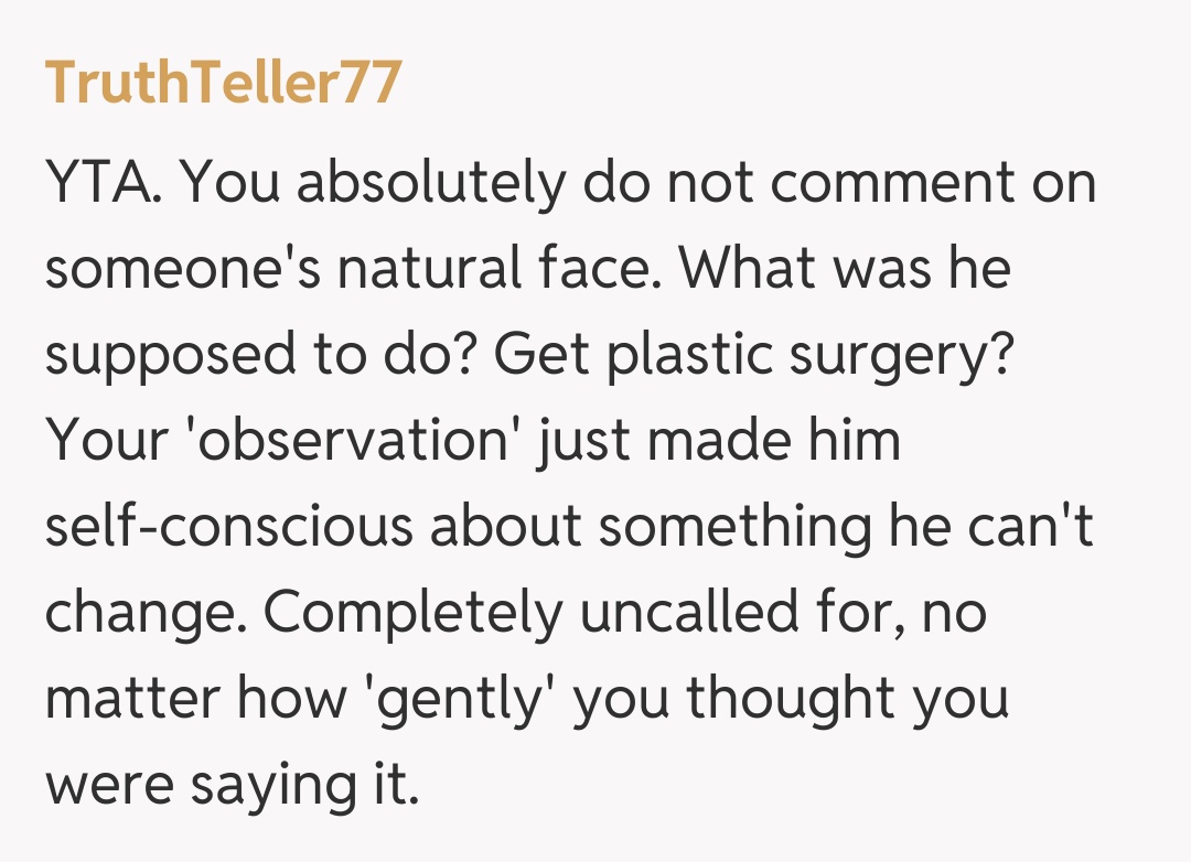 Comentariu de la TruthTeller77