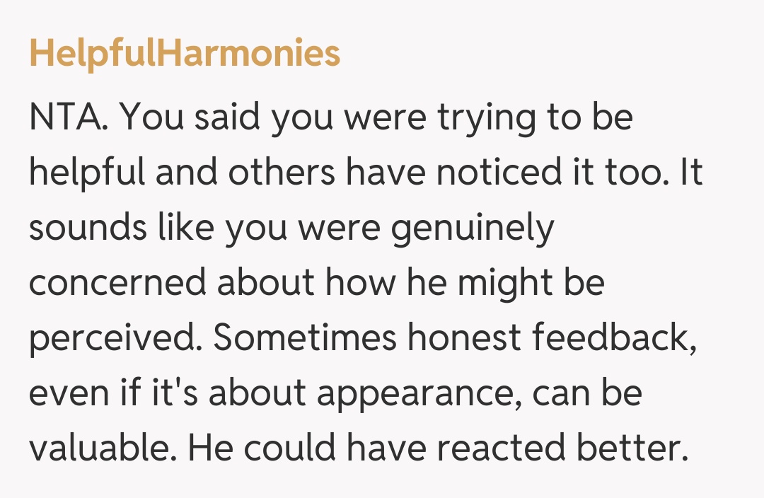 Comentariu de la HelpfulHarmonies