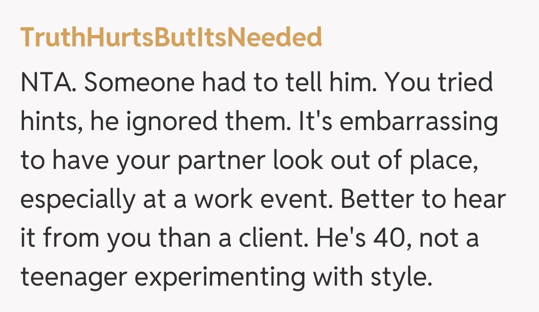 Comentariu de la TruthHurtsButItsNeeded