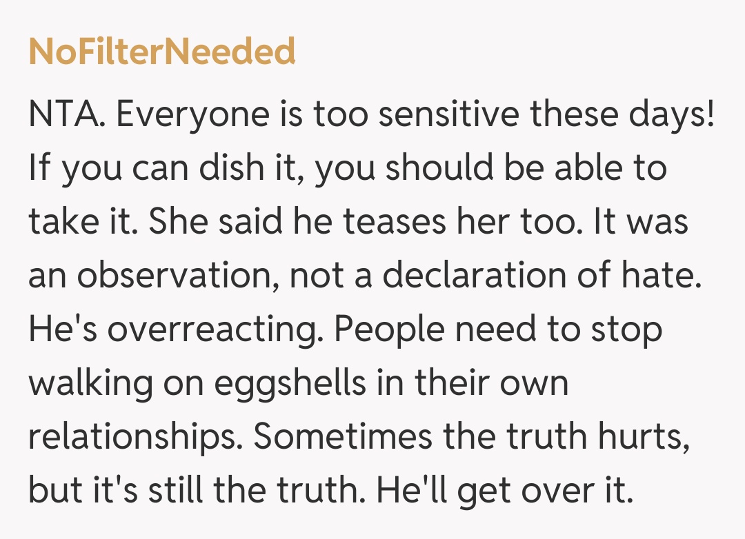 Comentariu de la NoFilterNeeded