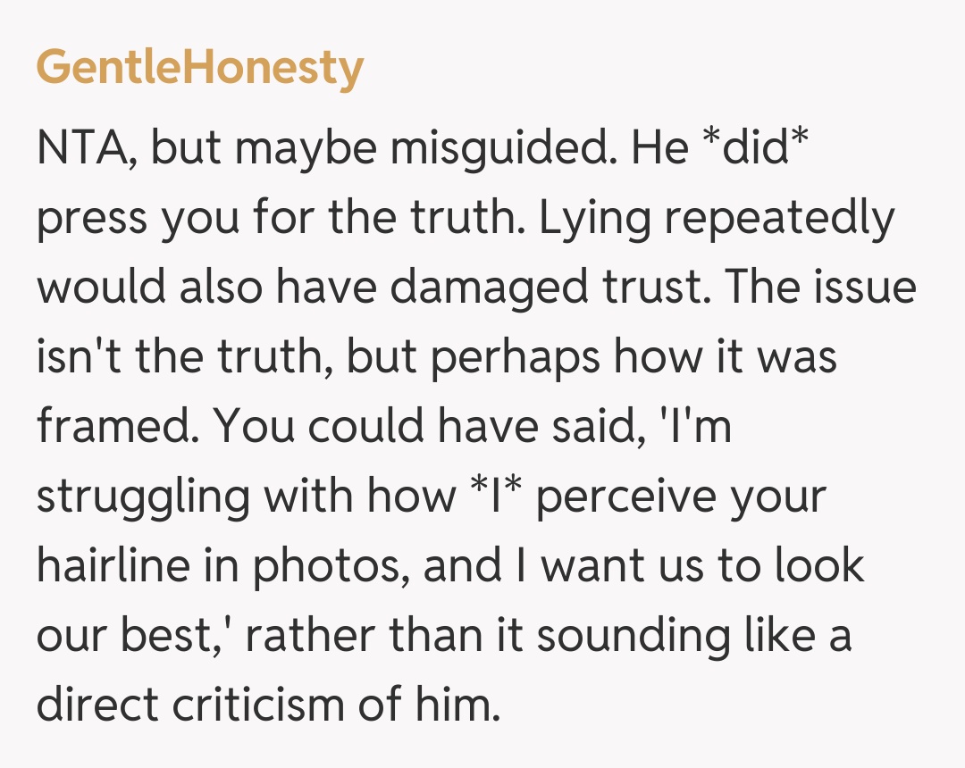 Comentariu de la GentleHonesty