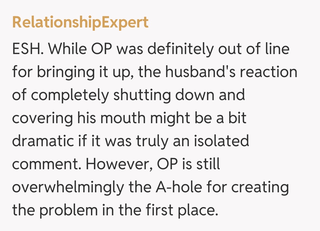 Comentariu de la RelationshipExpert