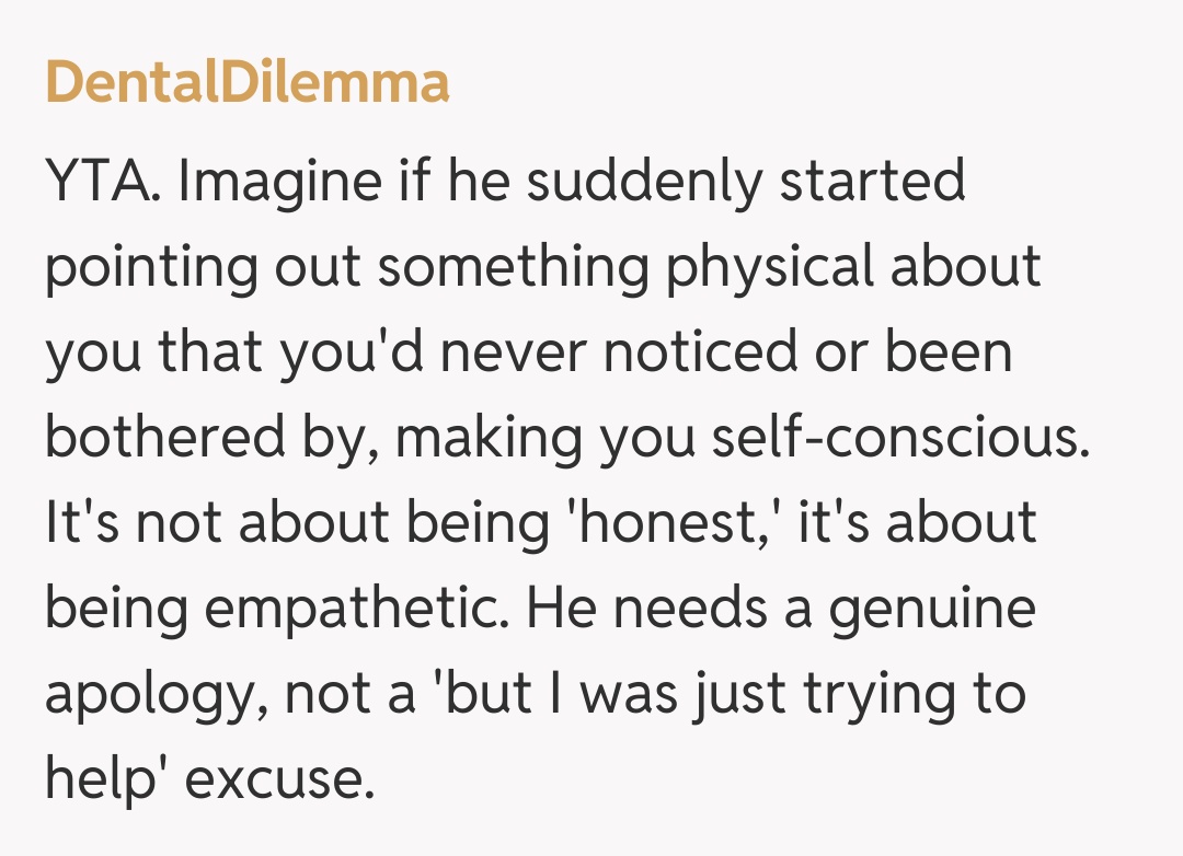 Comentariu de la DentalDilemma