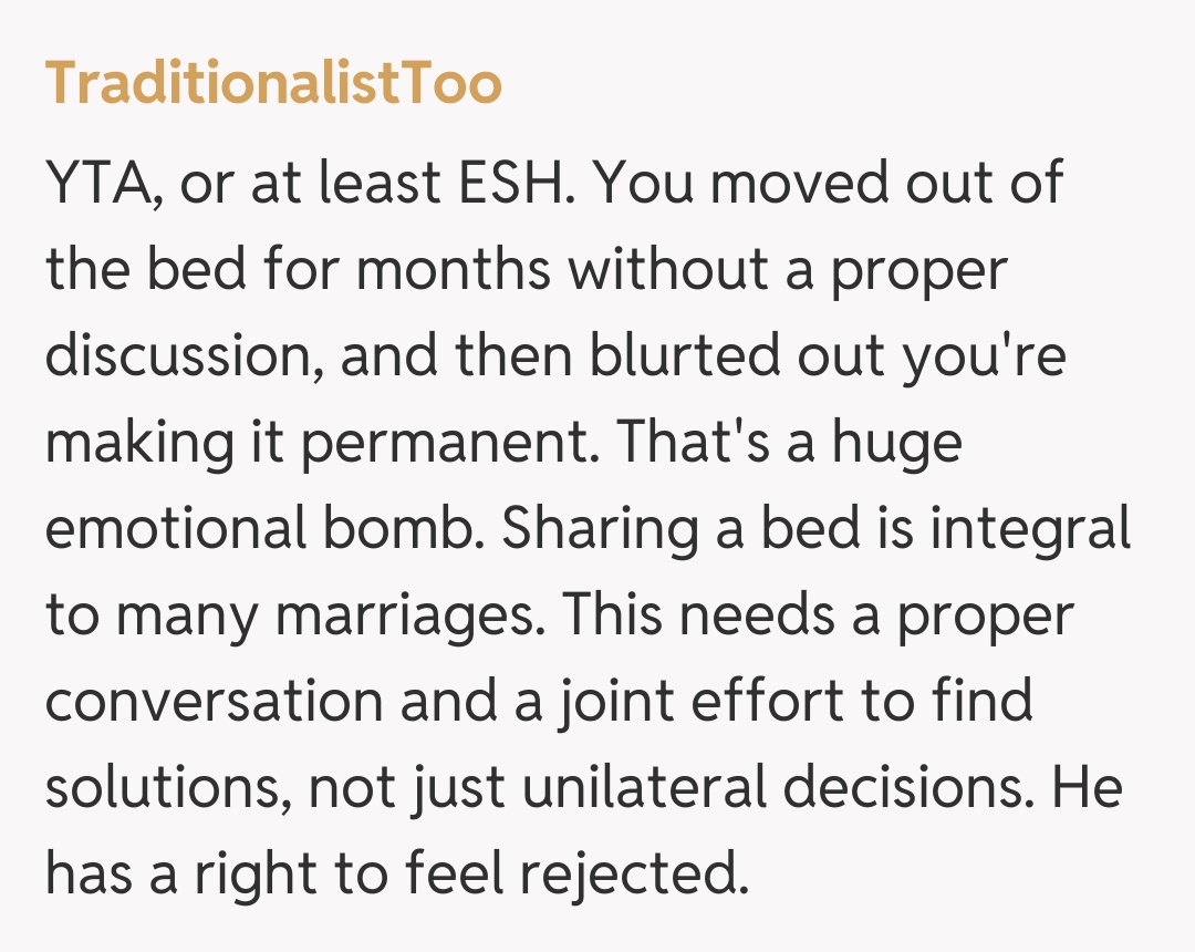 Comentariu de la TraditionalistToo