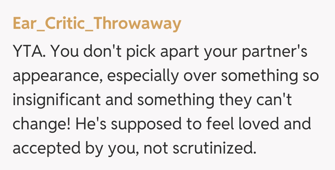 Comentariu de la Ear_Critic_Throwaway