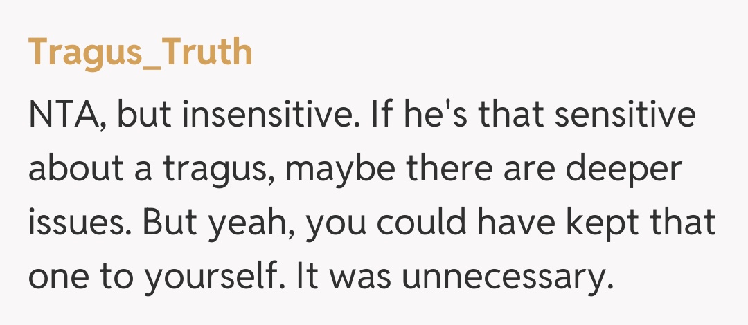 Comentariu de la Tragus_Truth