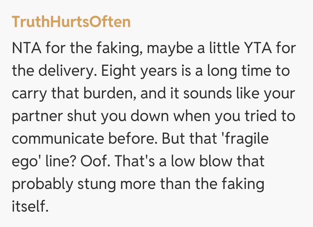 Comentariu de la TruthHurtsOften