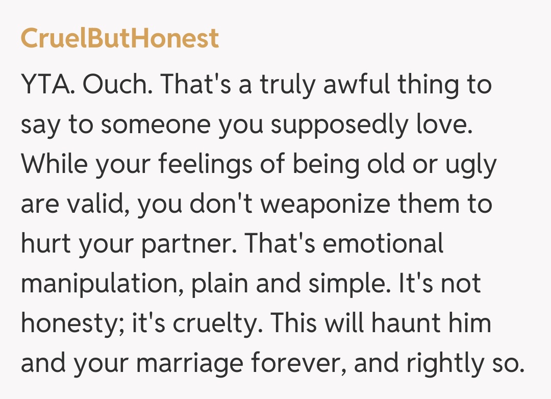 Comentariu de la CruelButHonest