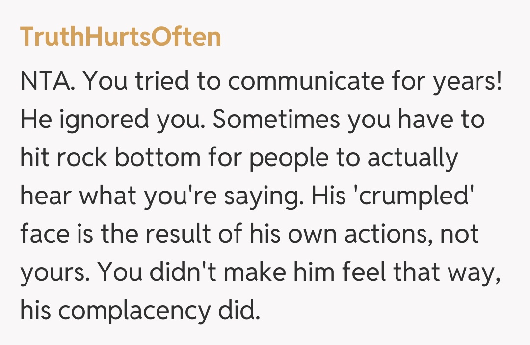 Comentariu de la TruthHurtsOften