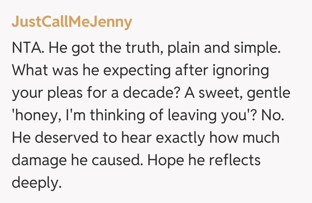 Comentariu de la JustCallMeJenny