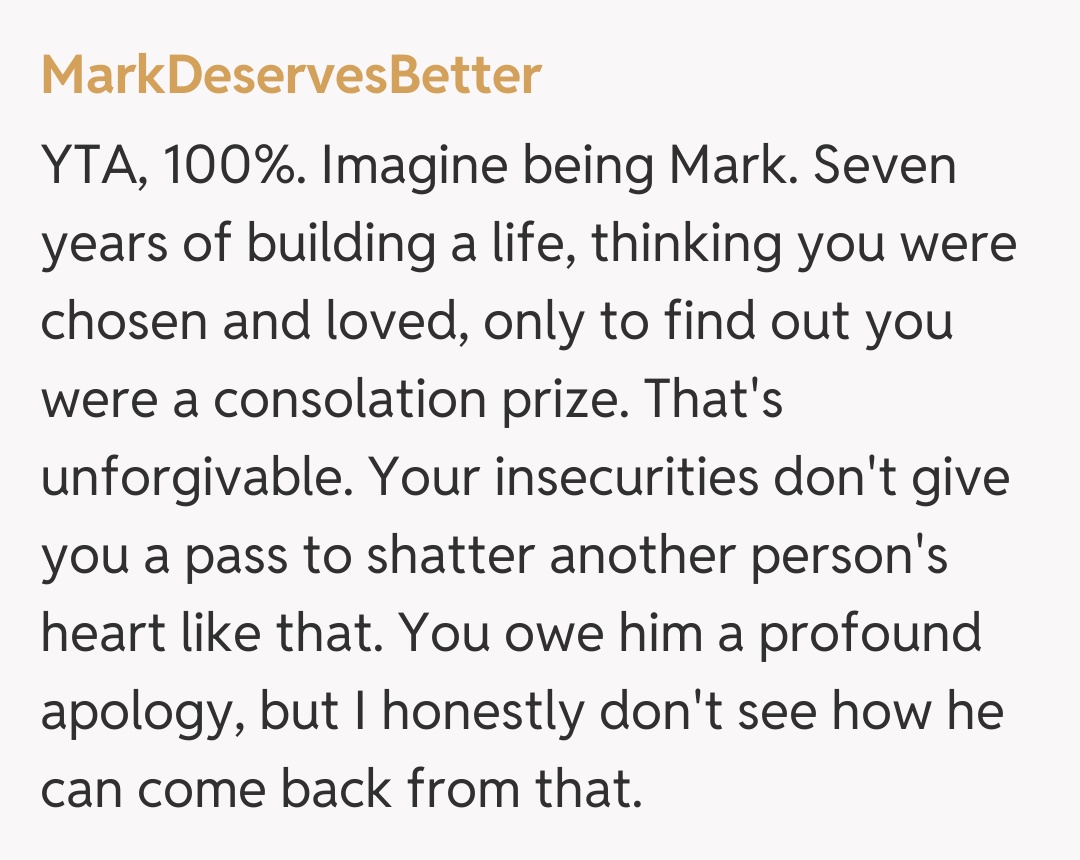 Comentariu de la MarkDeservesBetter