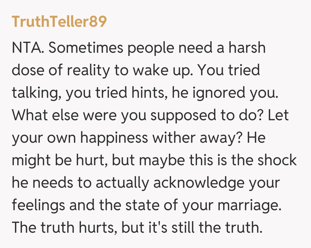 Comentariu de la TruthTeller89