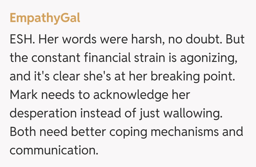 Comentariu de la EmpathyGal