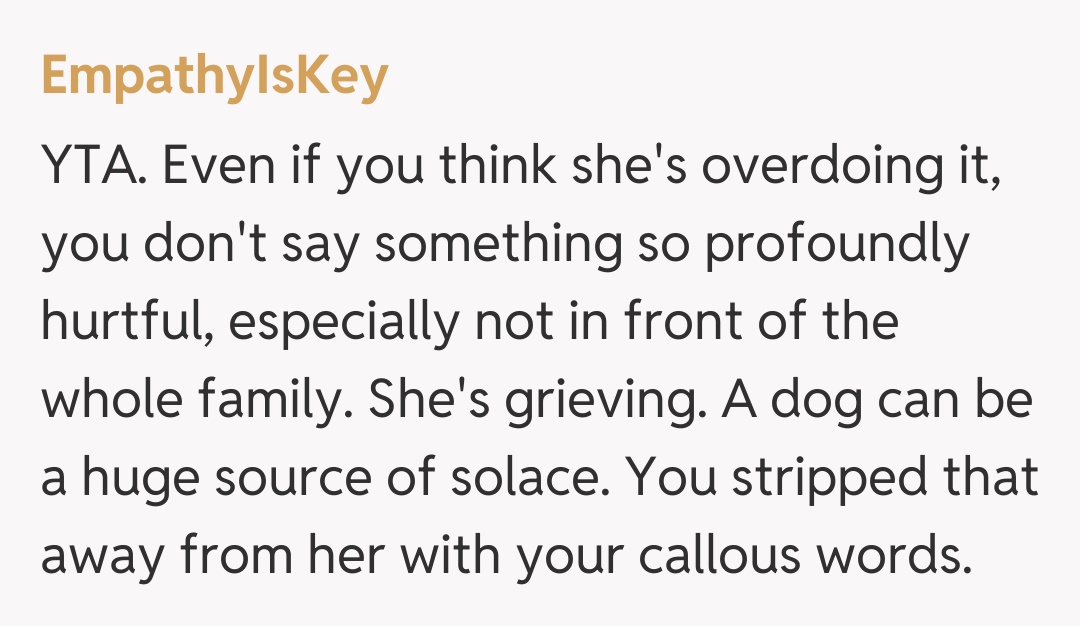 Comentariu de la EmpathyIsKey