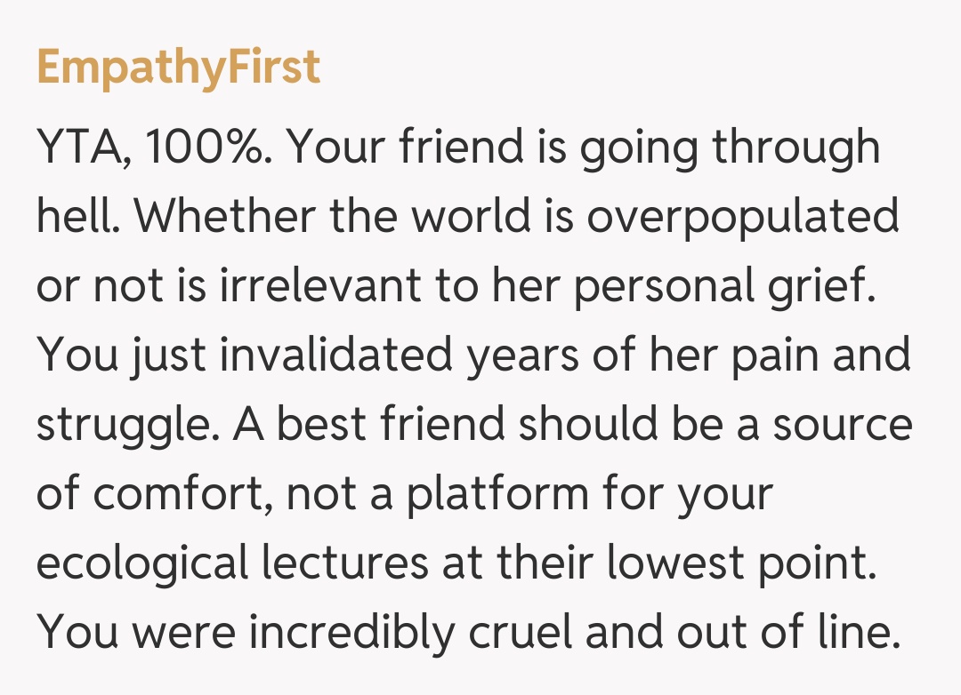 Comentariu de la EmpathyFirst