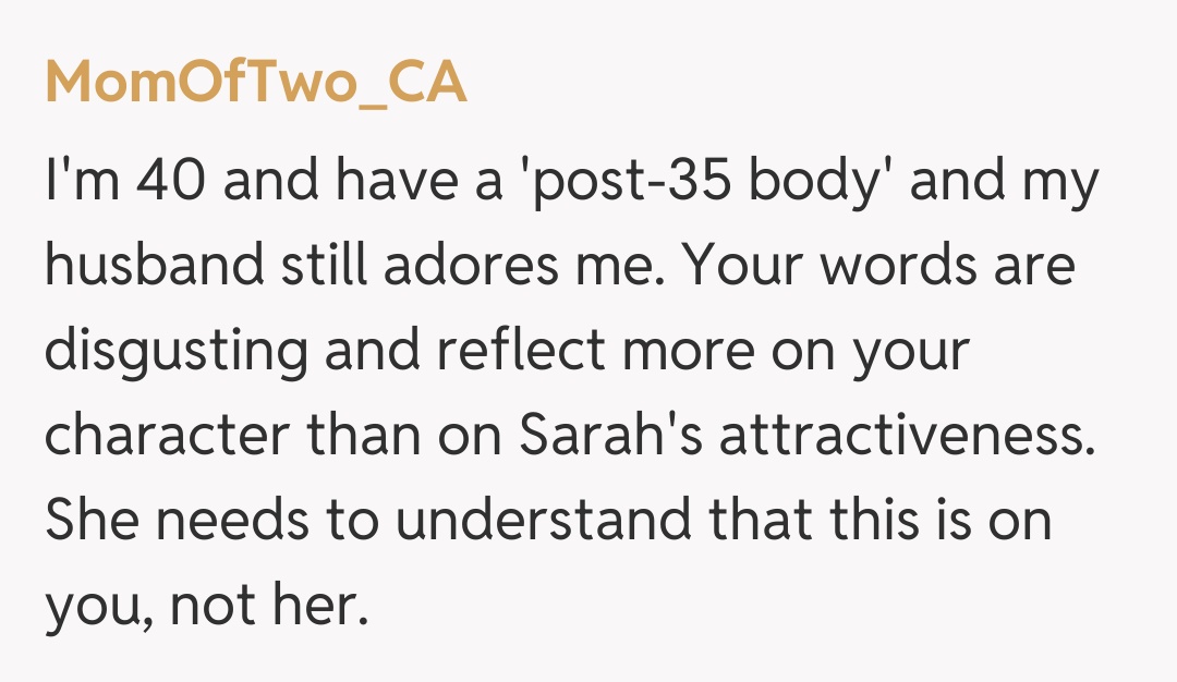 Comentariu de la MomOfTwo_CA