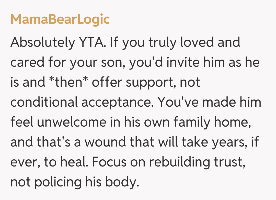 Comentariu de la MamaBearLogic